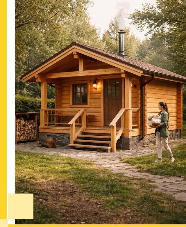 Купить баню под ключ в Александрове от 696215 р. | ЭриданЛкн