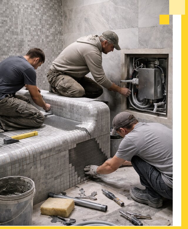 Проекты хамамов под ключ в Александрове и дизайн и строительство