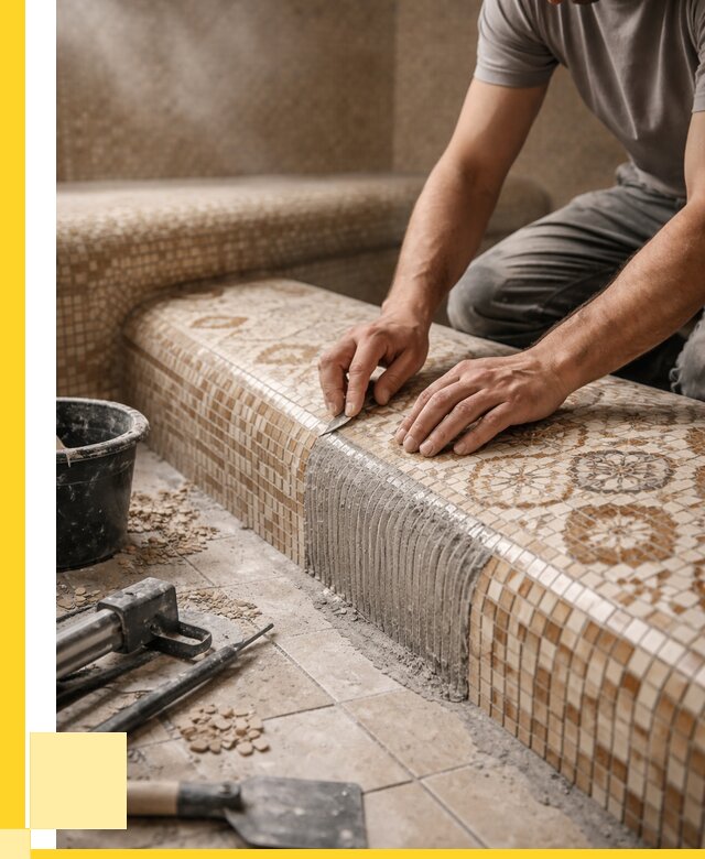 Плитка для хамама под ключ в Александрове от 3749 р. | ЭриданЛкн